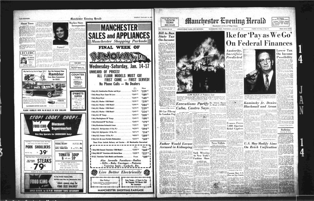 MANCHESTER SALES and APPUANCES