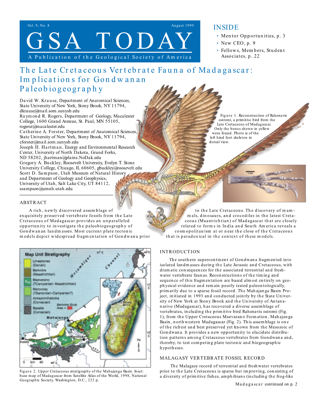 Science Articles on Their Own Or Their Organization’S Web Site Section and Annual Meetings