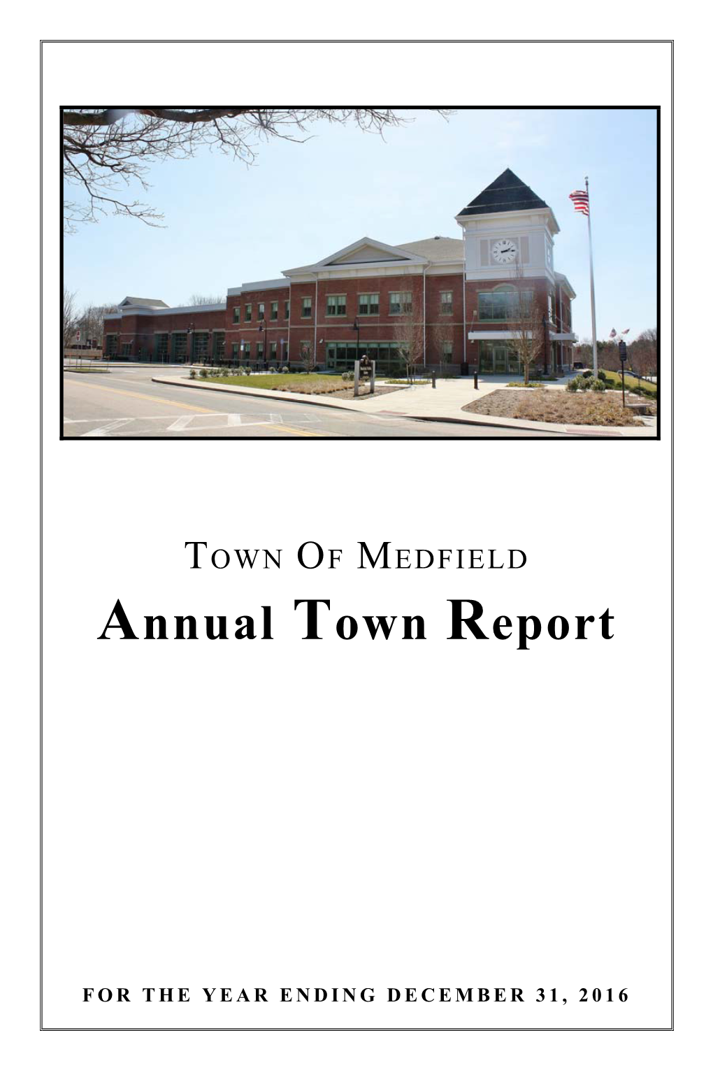 Annual Town Report