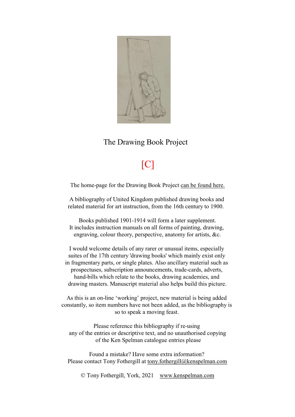 The Drawing Book Project