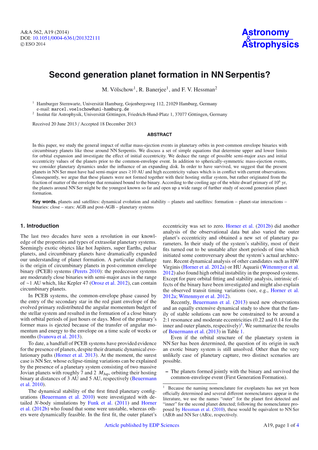 Second Generation Planet Formation in NN Serpentis?