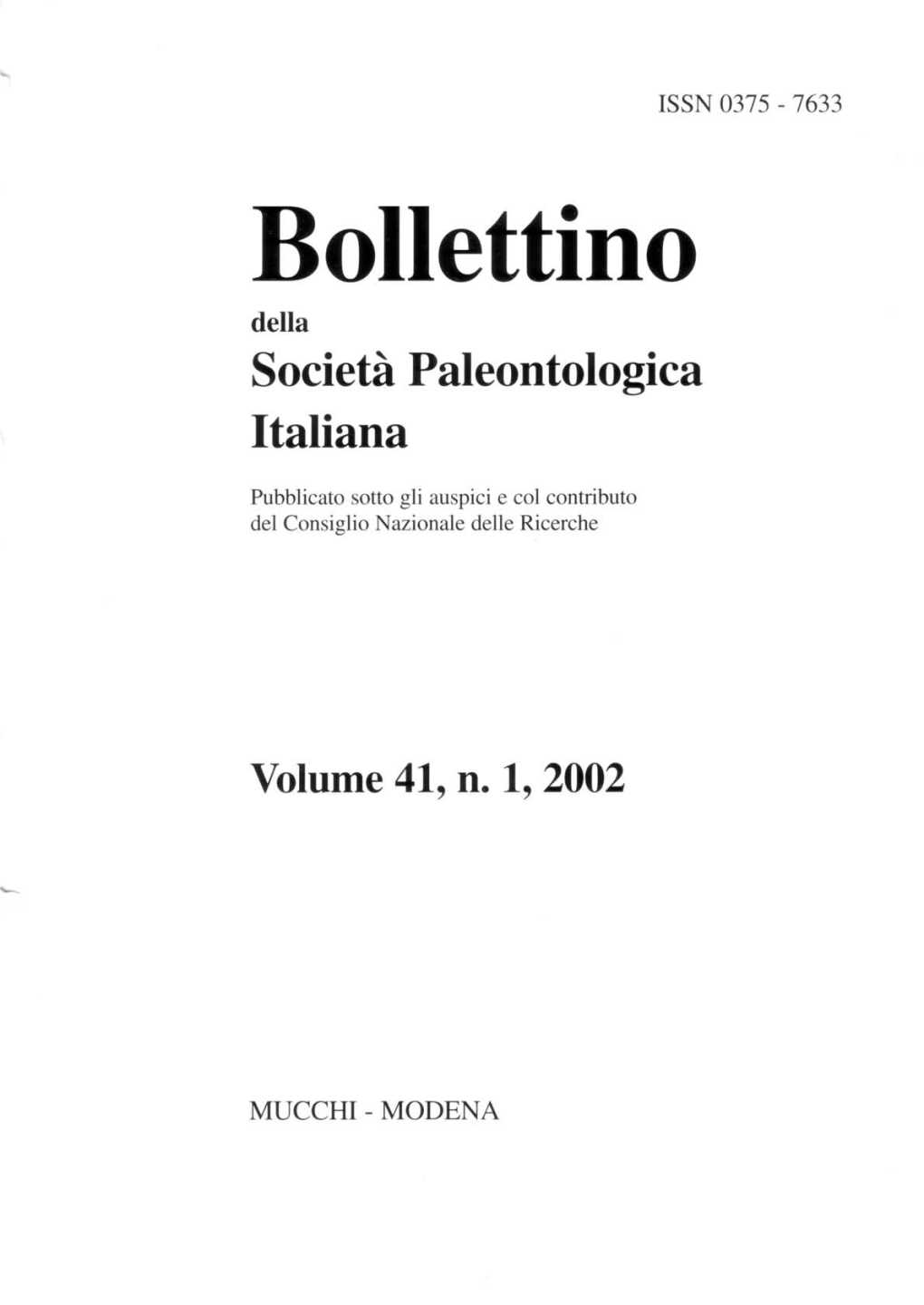 Societn Paleontologic A