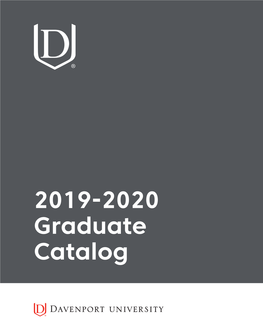 2019-2020 Graduate Catalog