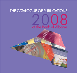 Of the Bank of Albania the Catalogue of Publications