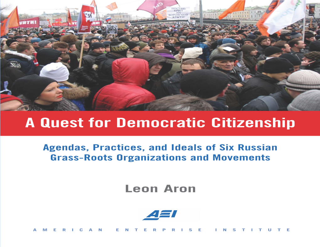 A Quest for Democratic Citizenship
