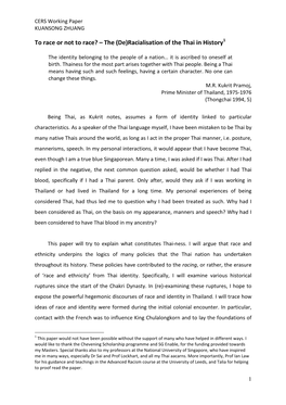 CERS Working Paper KUANSONG ZHUANG 1