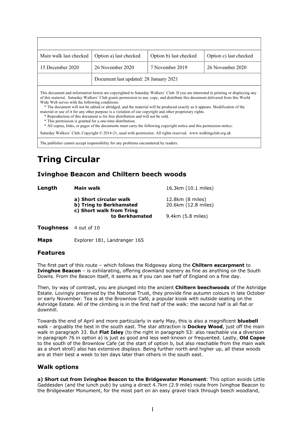 Tring Circular