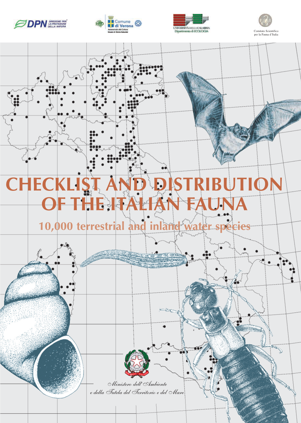 CHECKLIST and DISTRIBUTION of the ITALIAN FAUNA 10,000 Terrestrial and Inland Water Species