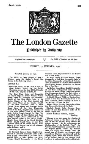 The London Gazette Fig