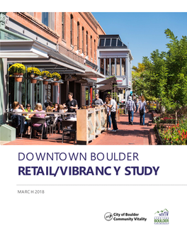Downtown Retail Vibrancy Study