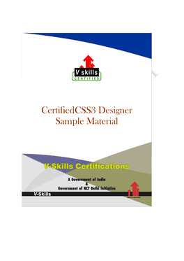 VS-1056 Certified CSS3 Designer Reading Material