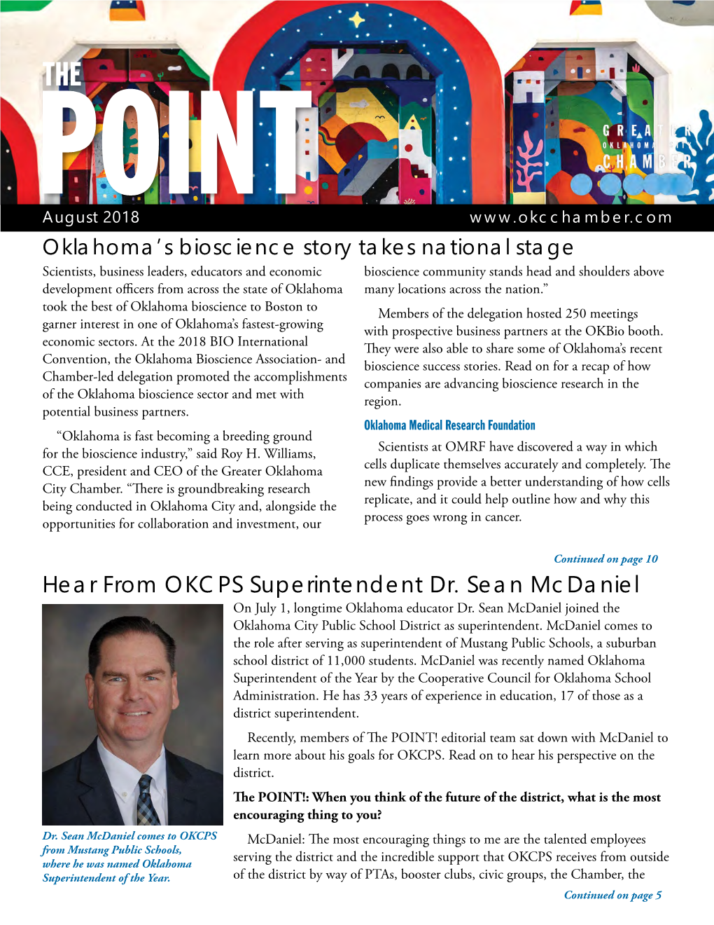 Hear from OKCPS Superintendent Dr. Sean Mcdaniel on July 1, Longtime Oklahoma Educator Dr