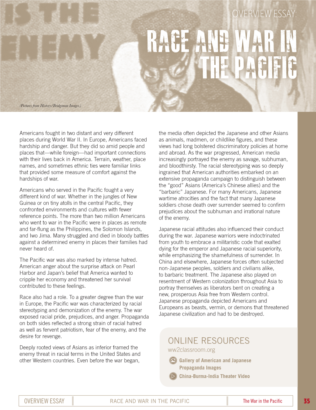 Race and War in the Pacific