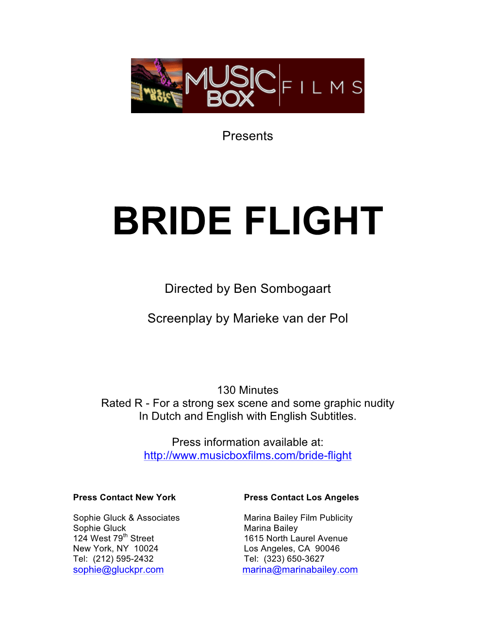 Bride Flight