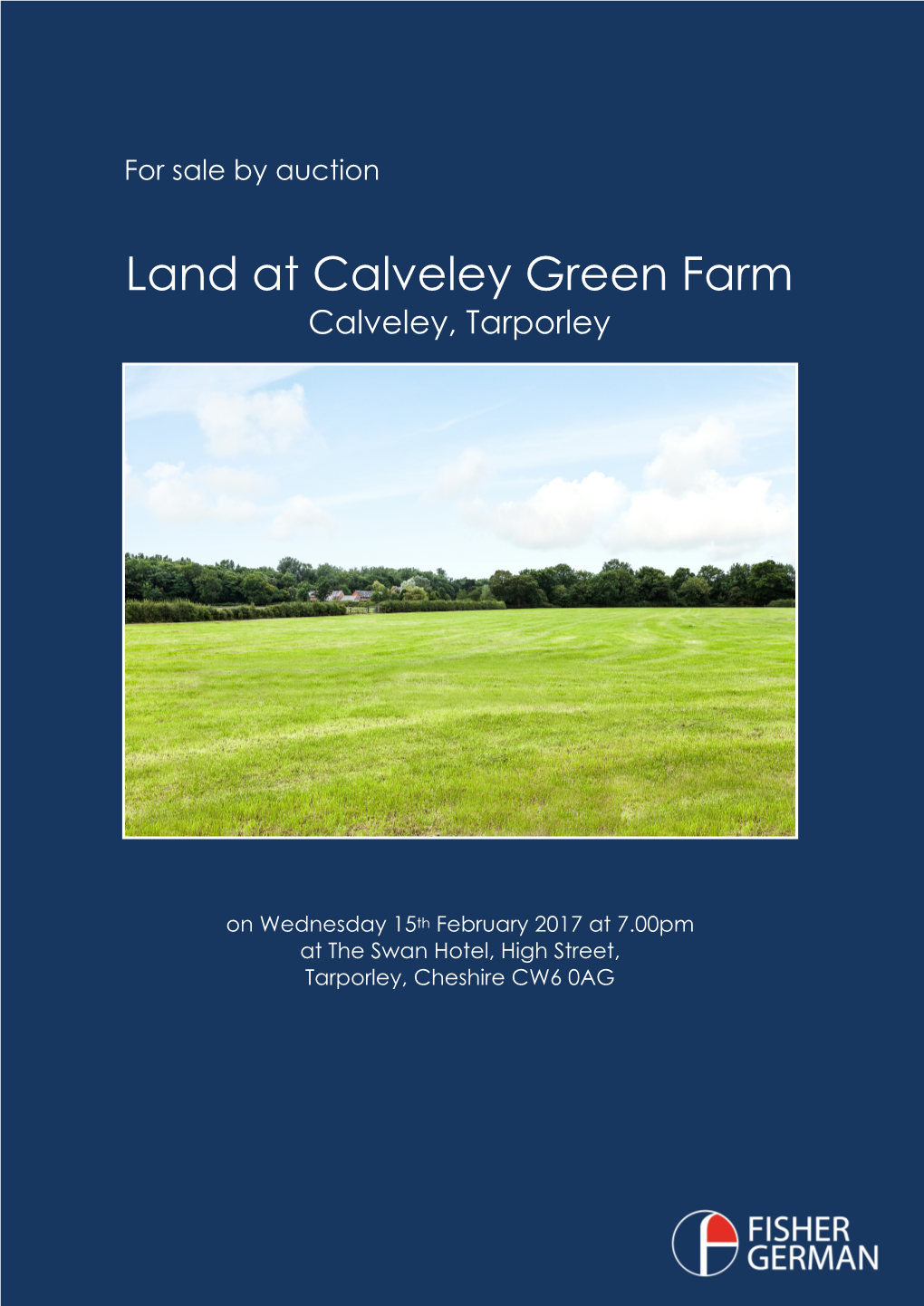 Land at Calveley Green Farm 4Pg Auction Brochure