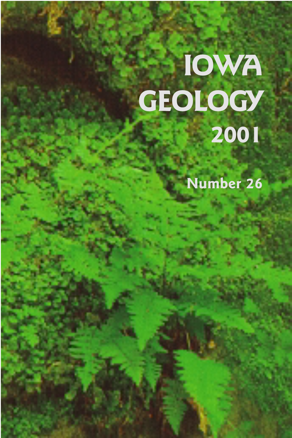 Iowa Geology 2001