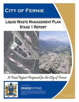 Liquid Waste Management Plan Process