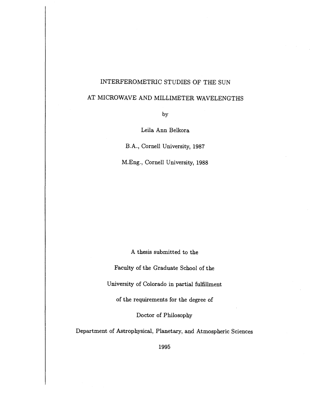 Interferometric Studies of the Sun at Microwave and Millimeter Wavelengths