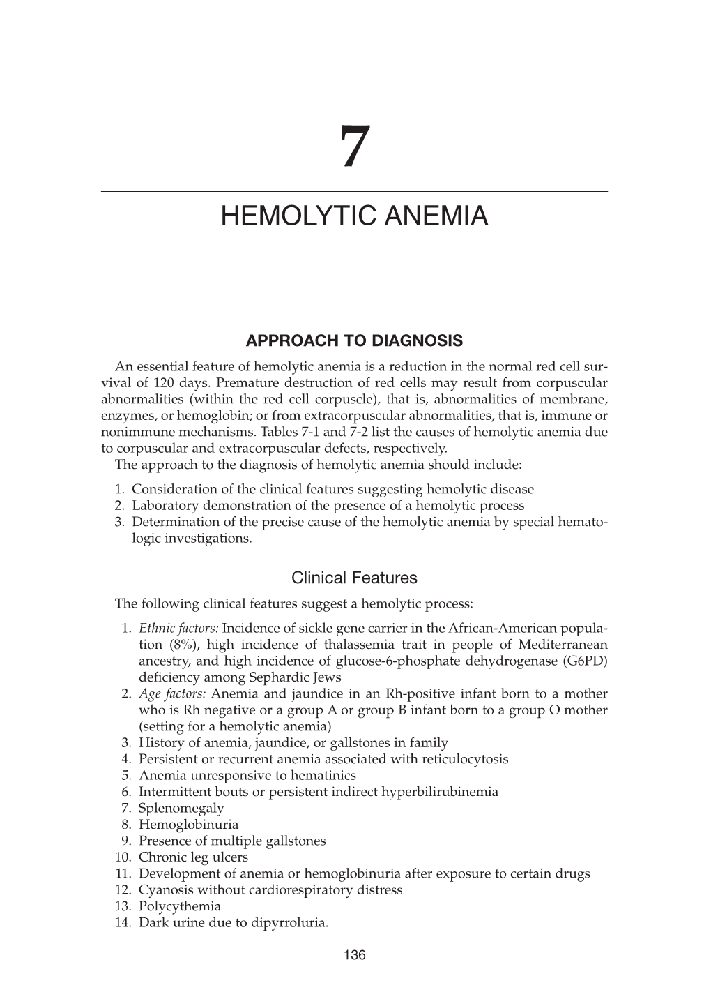 Hemolytic Anemia