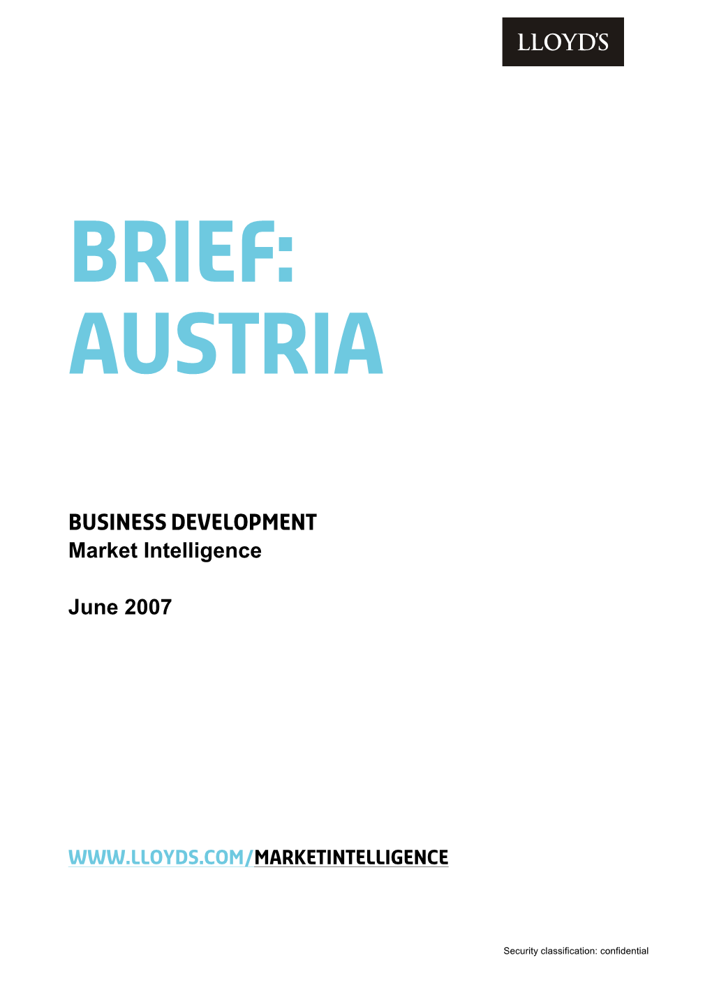 Brief: Austria