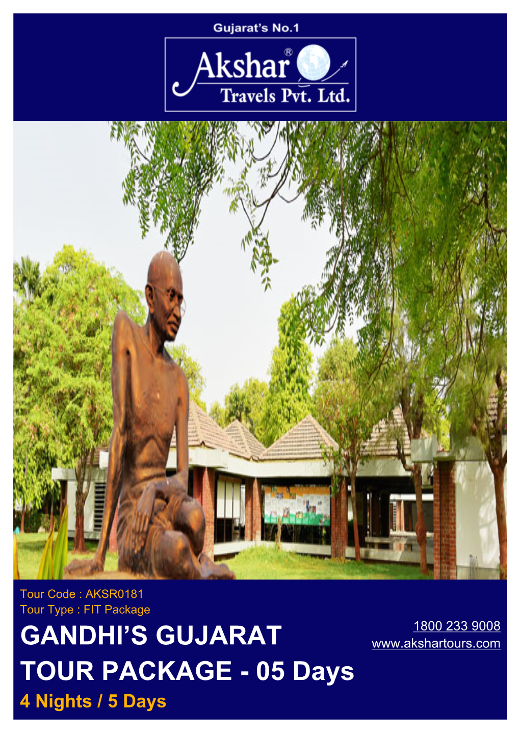 Gandhi's Gujarat Tour Package