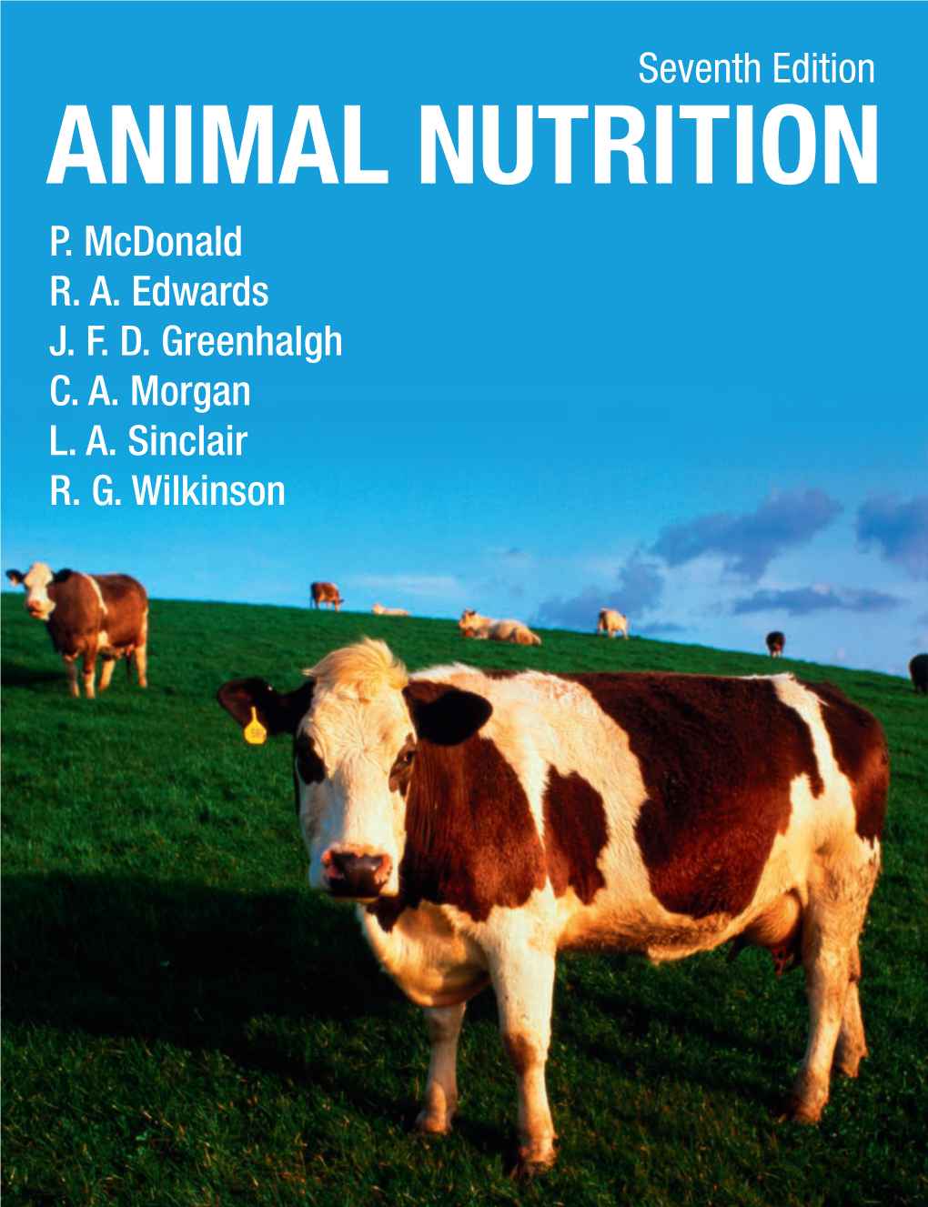 Animal Nutrition Anim Seventh Edition P