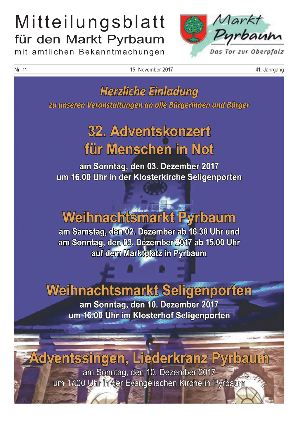 Mitteilungsblatt November 2017