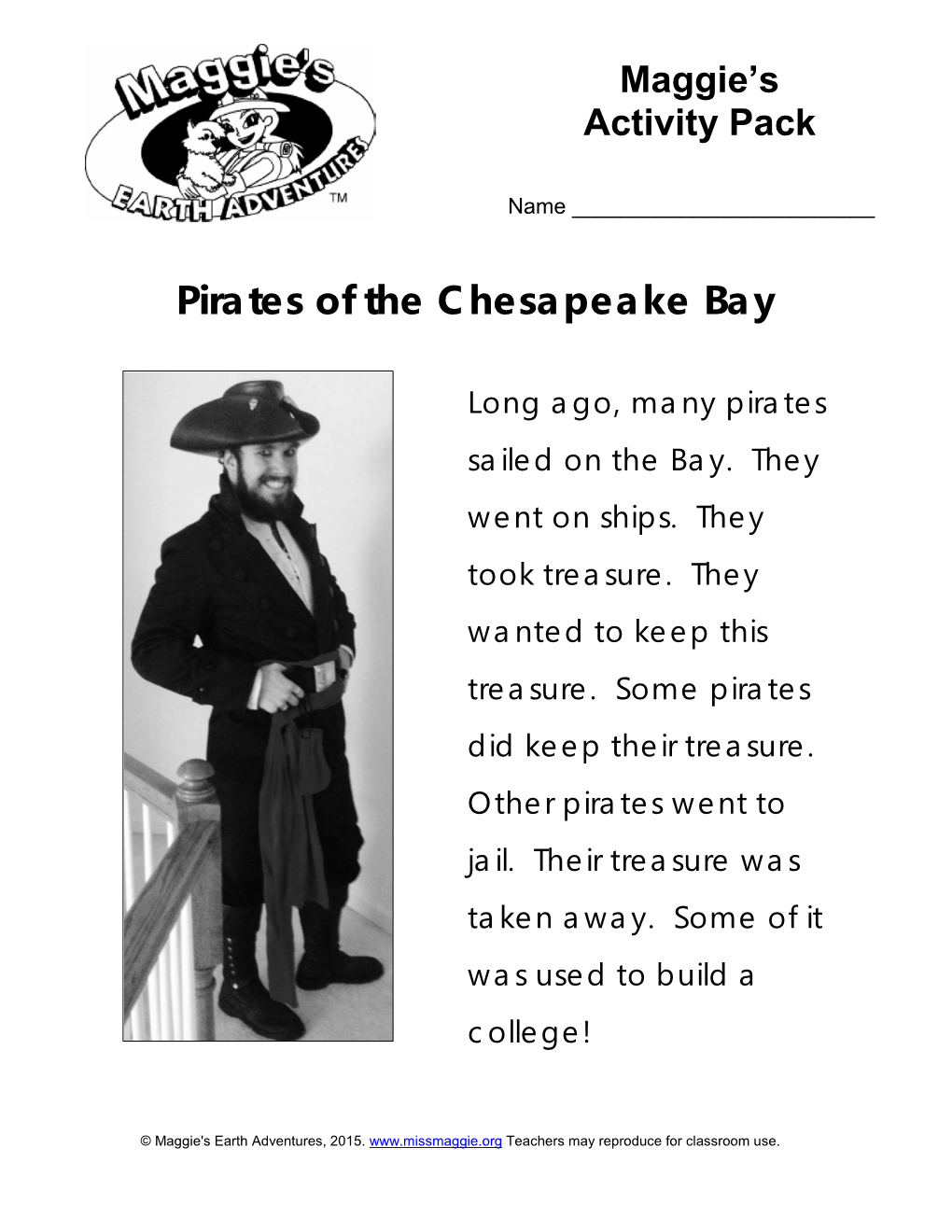 Pirates of the Chesapeake Bay