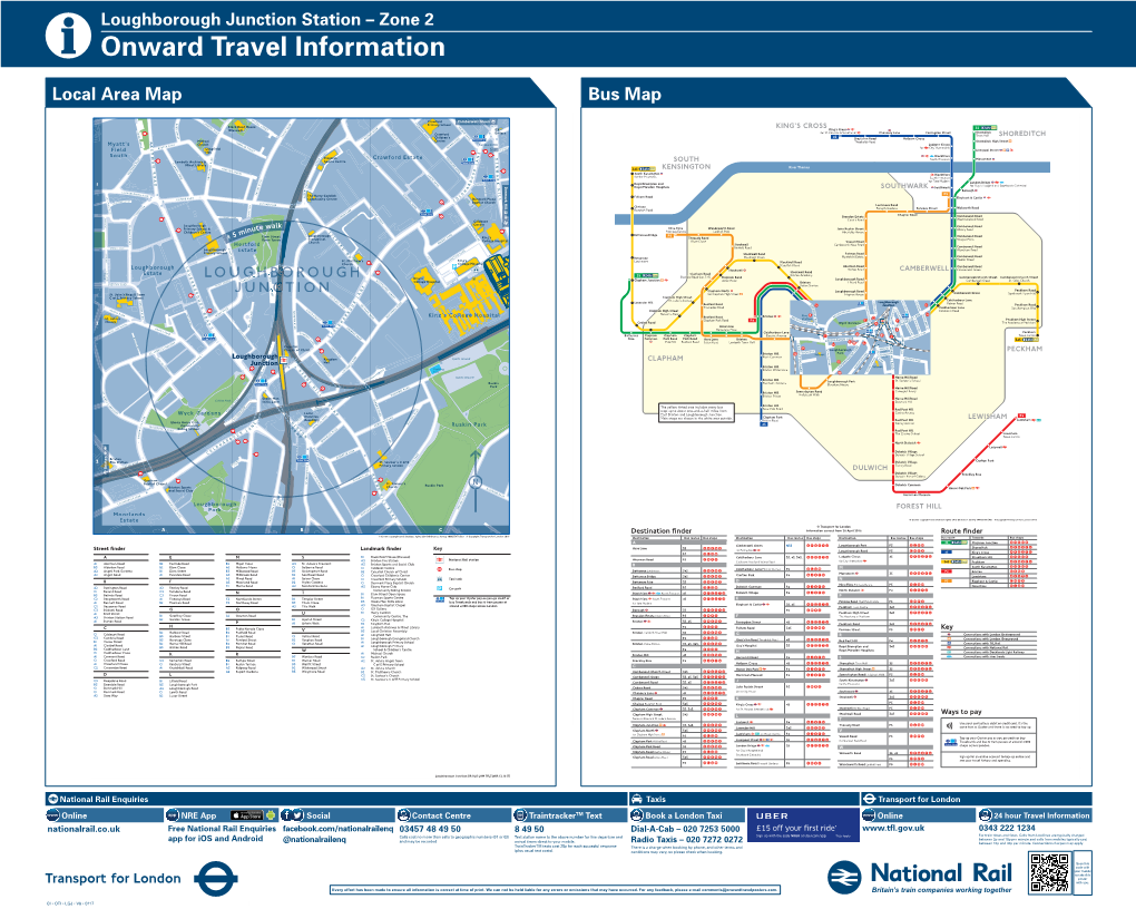 Buses from East Brixton and Loughborough Junction