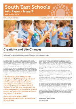 South East Schools Arts Paper - Issue 3