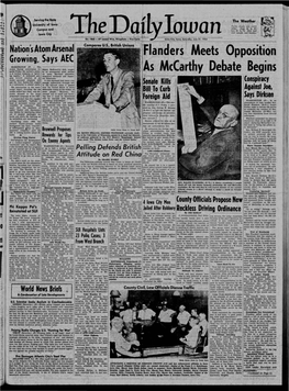 Daily Iowan (Iowa City, Iowa), 1954-07-31