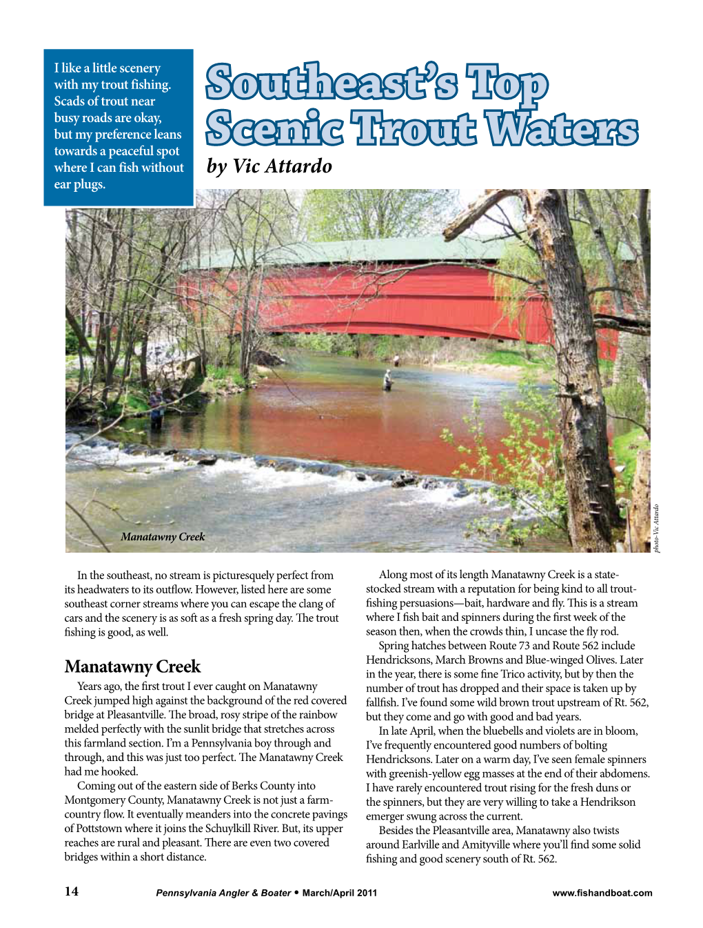 Southeast's Top Scenic Trout Waters