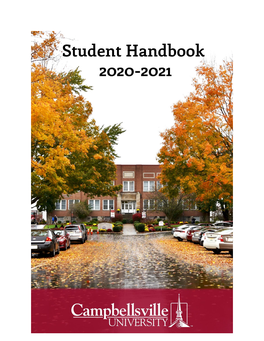 Campbellsville University Student Handbook 2020-2021