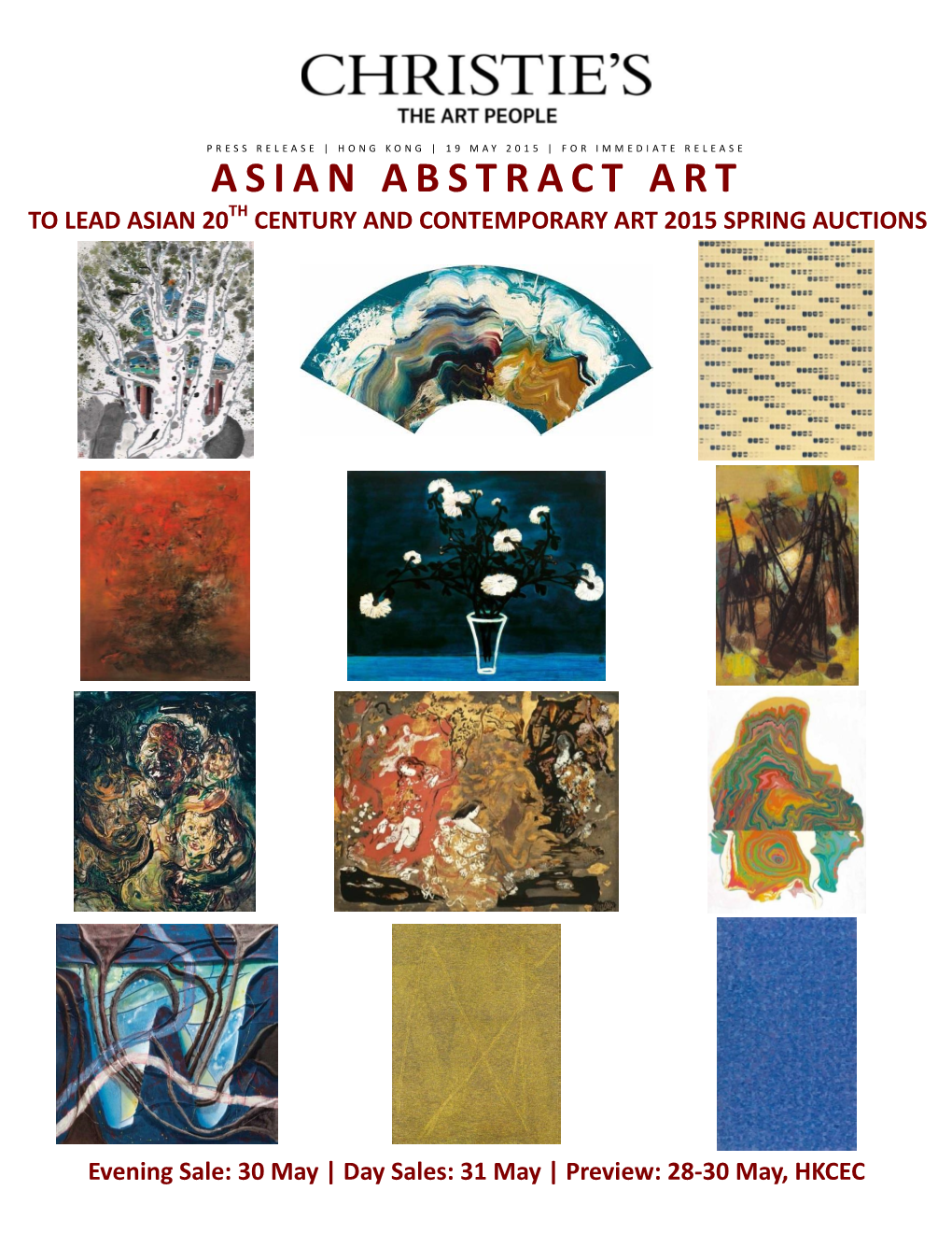 Asian Abstraction As Derivative of Developments in European and American Art After World War II