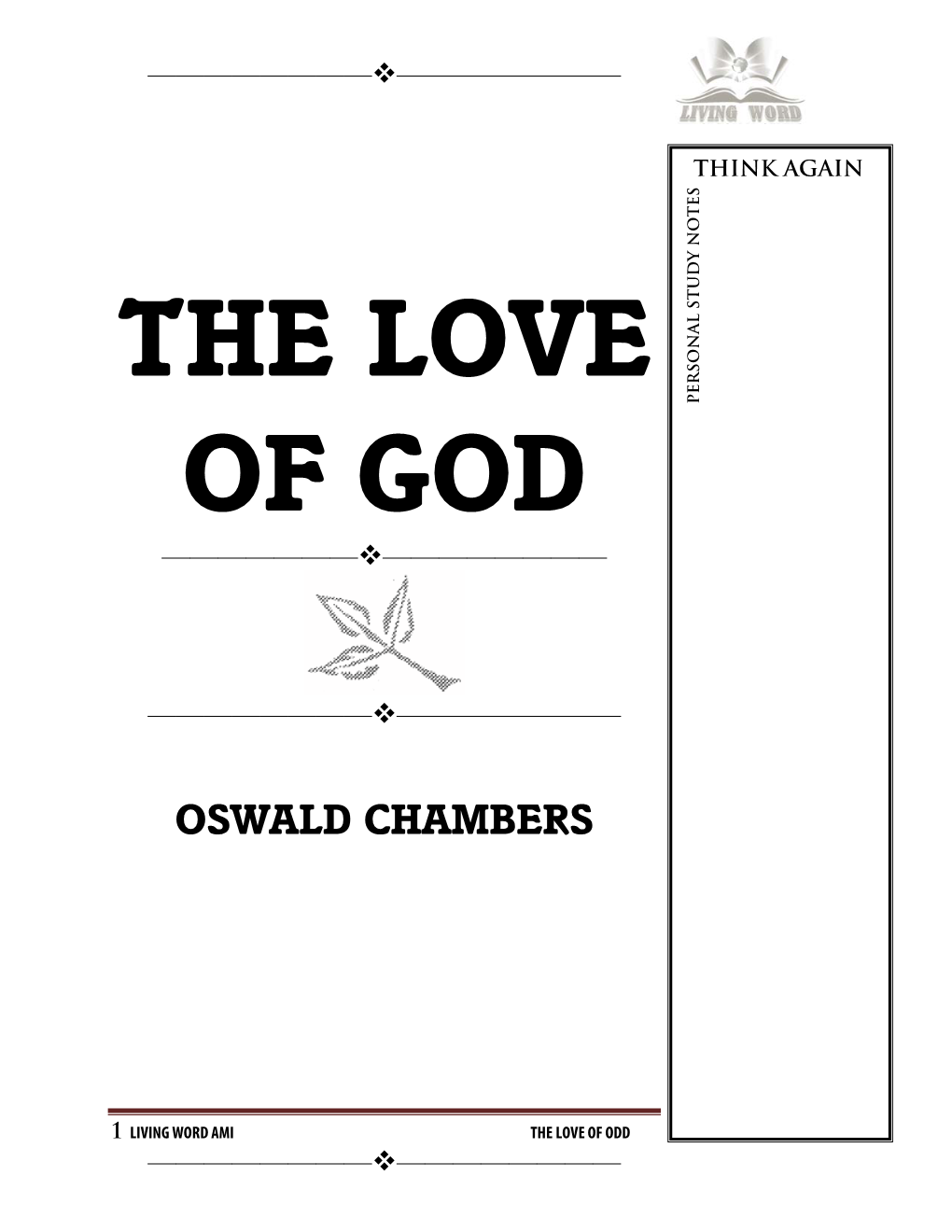 Oswald Chambers