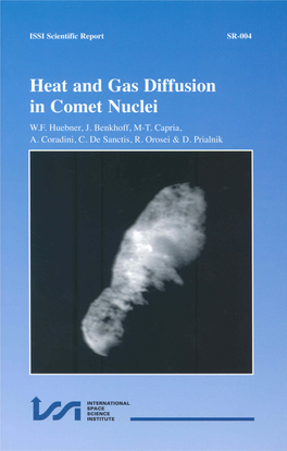 Heat and Gas Diffusion in Comet Nuclei