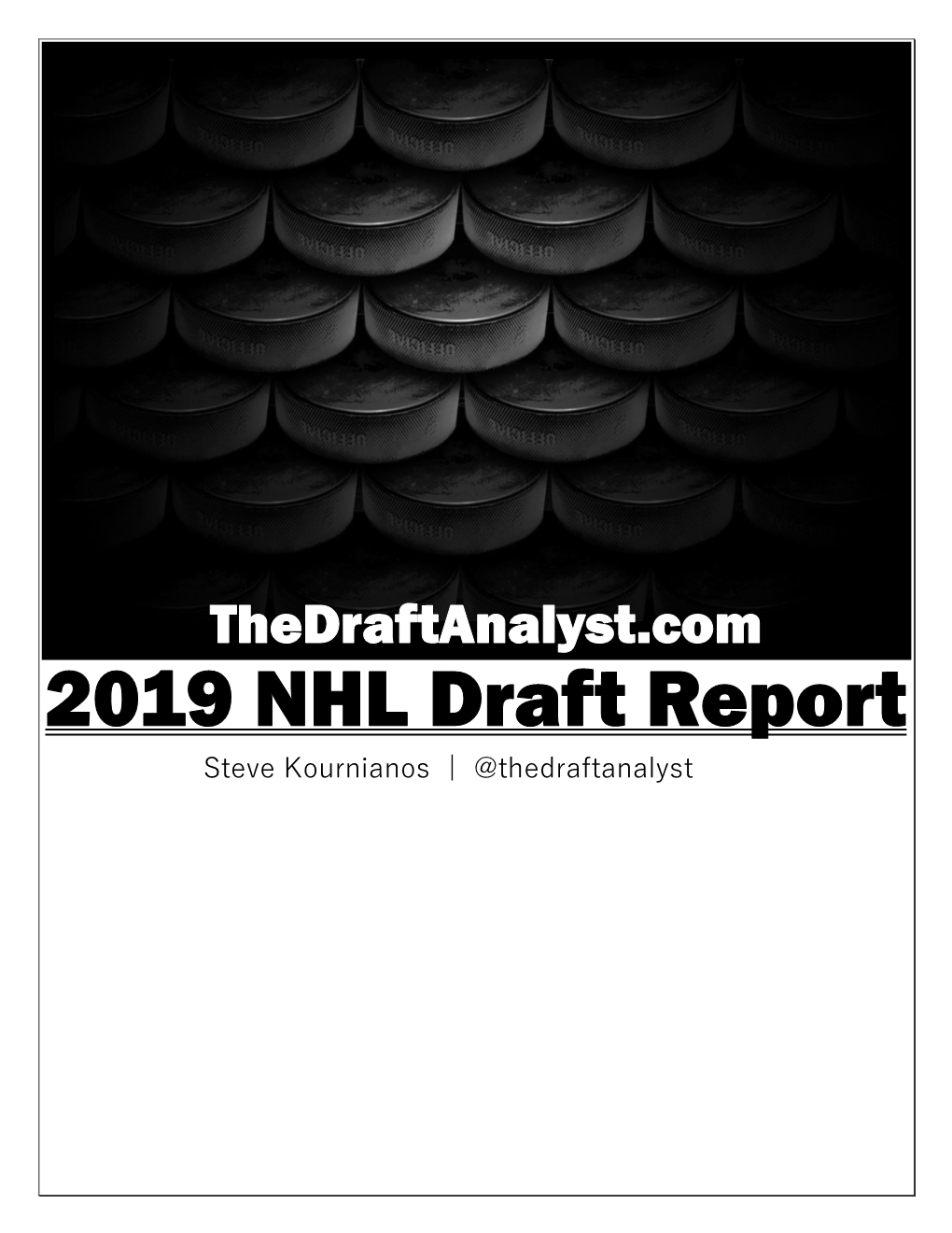 2019 NHL Draft Report