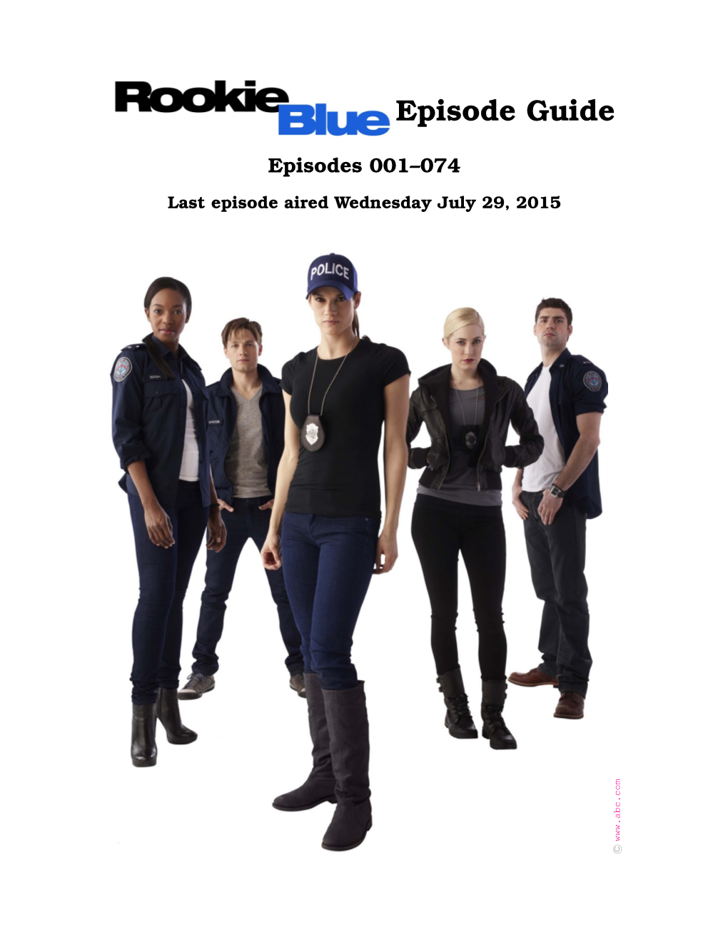 Episode Guide