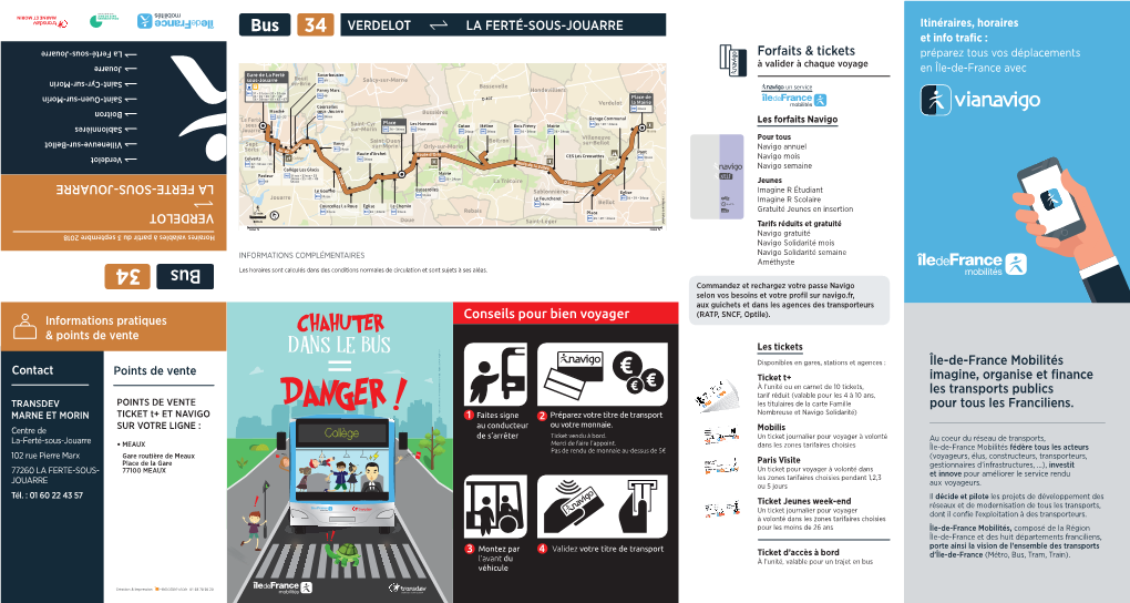 34 VERDELOT LA FERTÉ-SOUS-JOUARRE VERDELOT LA FERTE-SOUS-JOUARRE Forfaits & Tickets