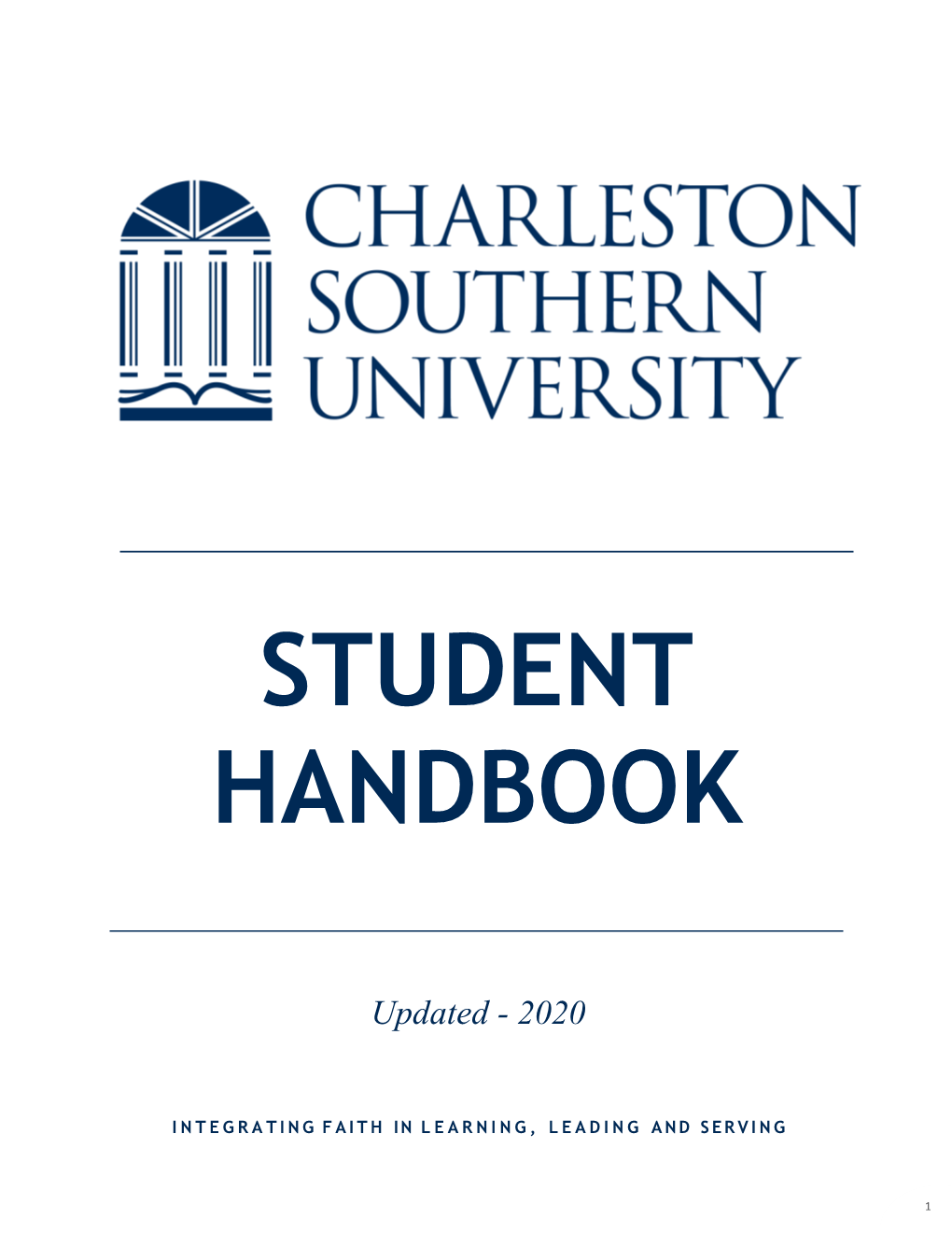 Student Handbook