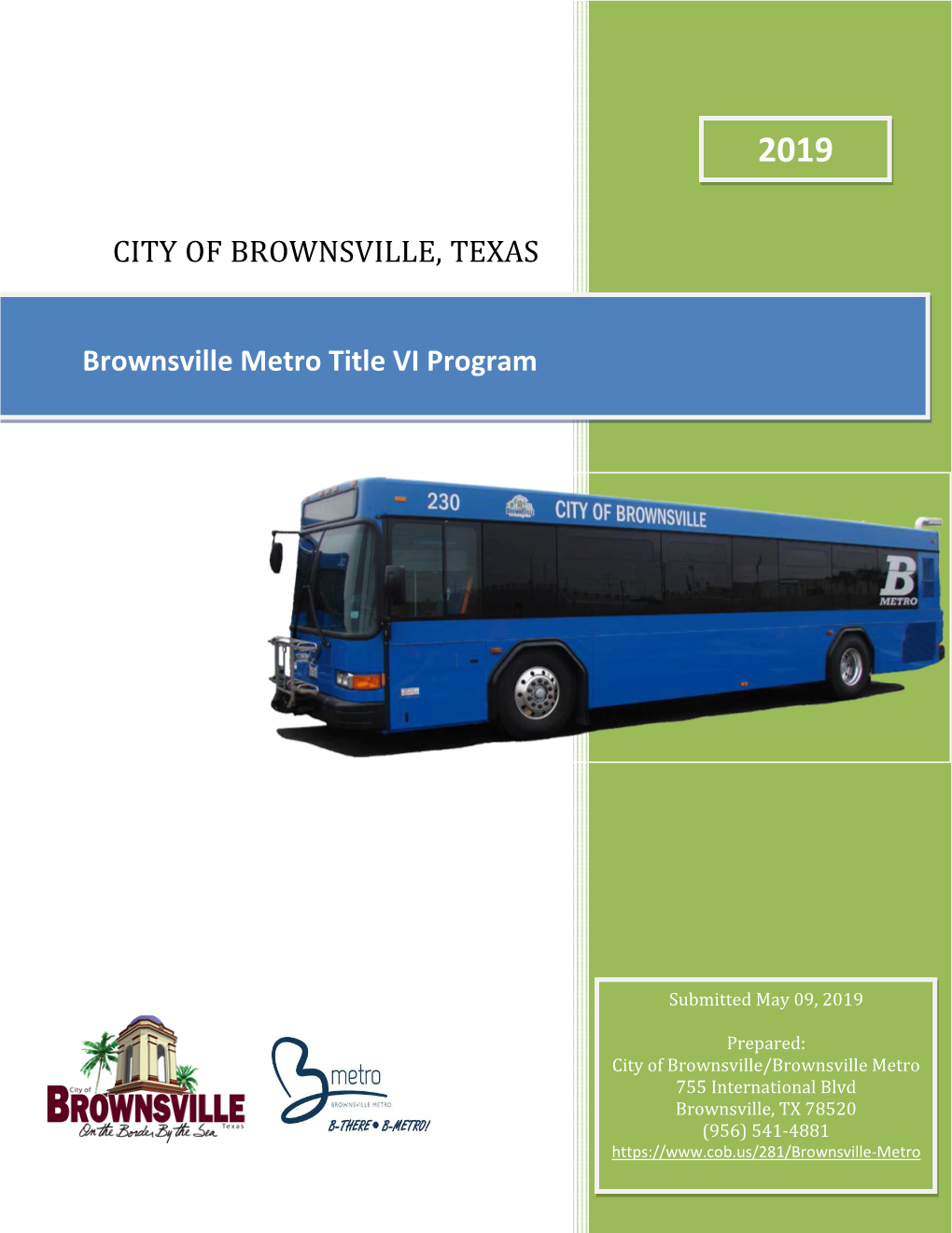 Brownsville Metro Title VI Program