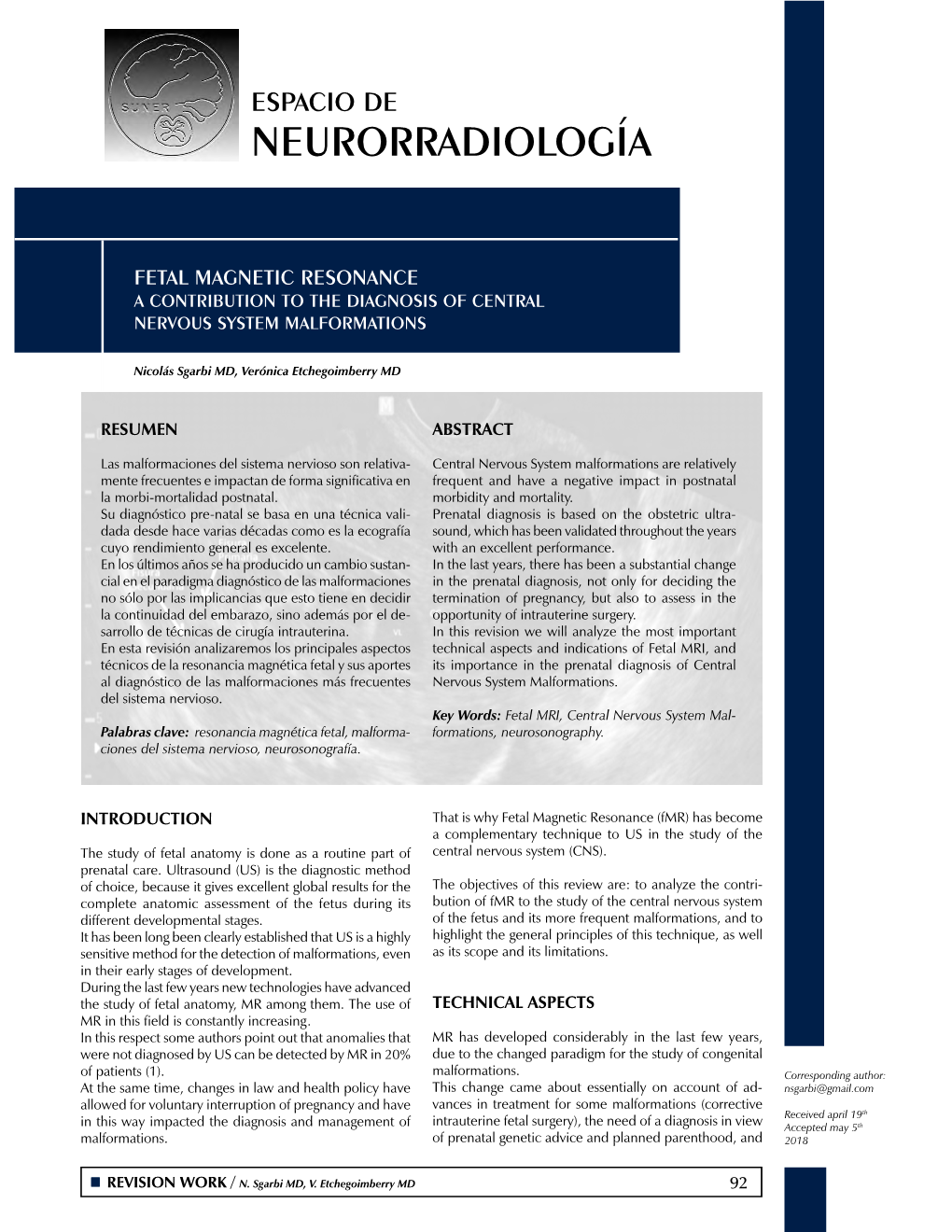 Neurorradiología