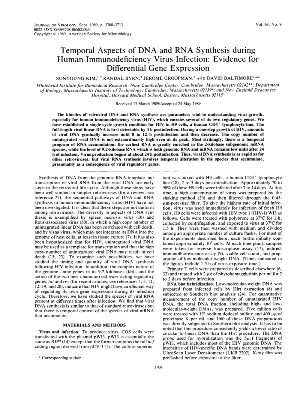 Differential Gene Expression