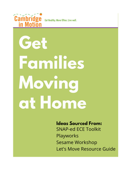 Get Moving at Home!