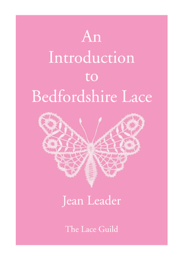 To Bedfordshire Lace an Introduction