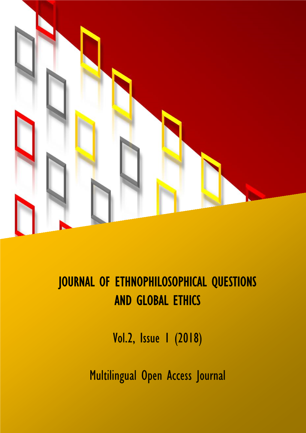 Ethnophilosophical Journal Vol 2 Issue 1