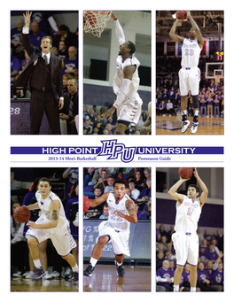 High Point University Men's Basketball Roster