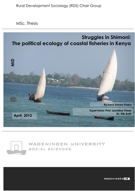 The Political Ecology of Coastal Fisheries in Kenya