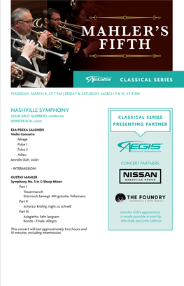 GUSTAV MAHLER Symphony No