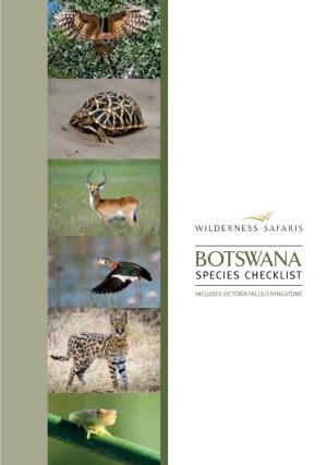 Botswana Species Checklist